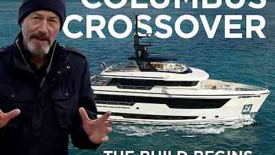 Building the first Columbus 42 Crossover at Palumbo Savona