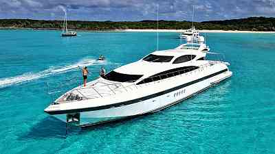 Mega Yacht DAYA - Now Available in the Bahamas for Charter