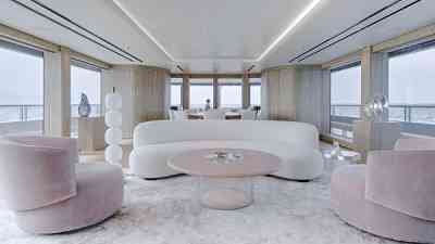 Interior of Amels 60 Entourage unveiled | 67 metre Feadship Project 823 on sea trials