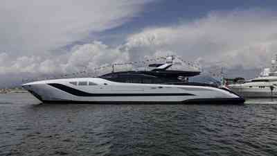 Second 50 metre Overmarine Mangusta 165 REV super yacht launched