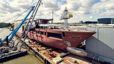 Exclusive first look at the 65m in-build Hakvoort Project YN254 superyacht