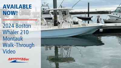 Available Now! 2024 Boston Whaler 210 Montauk Boat For Sale at MarineMax Wrightsville Beach, NC