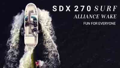 SDX 270 Surf: Fun For Everyone | Alliance Wake Review | Sea Ray Boats