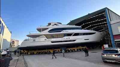 First 36 metre Hargrave F118 motor yacht Romeo Foxtrot launched