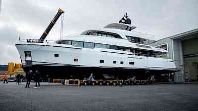  Fifth 37 metre Moonen Martinique yacht Lumière launched