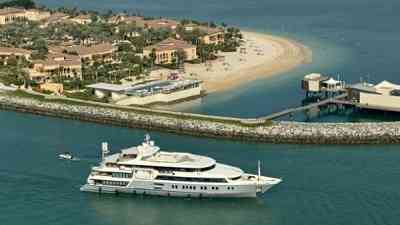 72 metre super yacht Serenity in Dubai