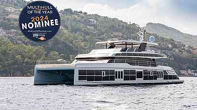 2024 Multihull of the Year   Vote for 80 Sunreef Power Eco