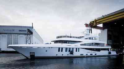 60 metre Amels 200 super yacht Marsa delivered