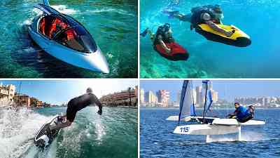 The 11 Best Water Toys for the High Seas, From Electric Surfboards to Personal Subs