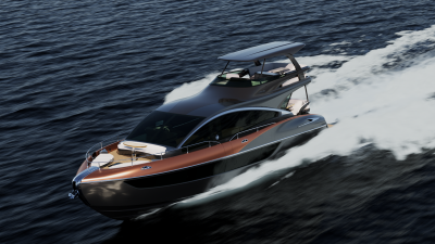 The most powerful Lexus ever is actually a $5 million yacht