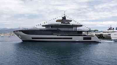 Second 39 metre Mangusta Oceano 39 yacht launched