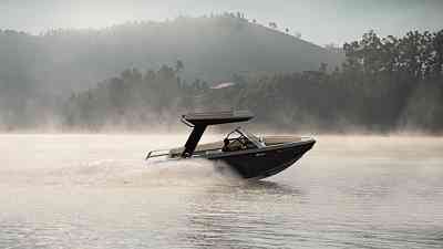 Watch: This Speedy 23-Foot Electric Wakeboat Soar Across the Seas at 40 MPH