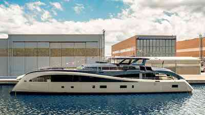 Rossinavi launches 43 metre hybrid-electric catamaran Seawolf X