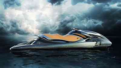 This Bruce Wayne-Inspired Electric Jet Ski Can Tear Across the Waves at Over 85 MPH