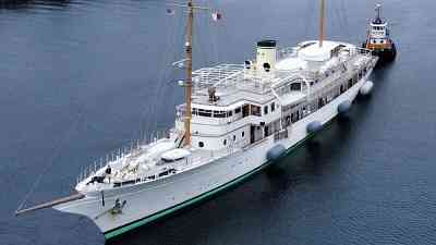 Classic motor yacht Haida 1929 in Seattle