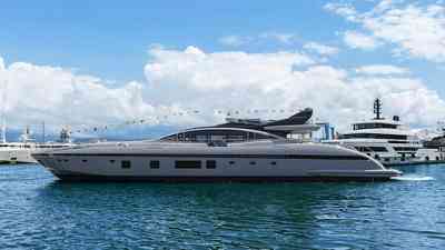 First 40 metre Mangusta 132E super yacht launched.jpg