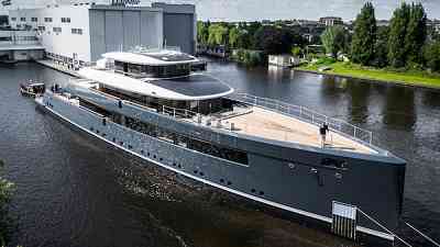 Project 713: Feadship launches its first solar-powered super yacht