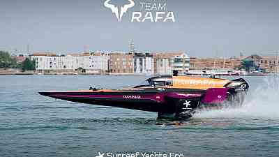 IYC Exclusive Dealer in the UK | E1 Team Rafa | Sunreef 35M Eco | Sunreef Yachts atAmerica's Cup