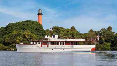 A Yacht That Hosted John F. Kennedy, Richard M. Nixon, and 3 Other Presidents Is Up for Charter