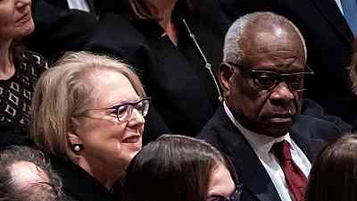 Justice Thomas Failed to Reveal More Private Flights, Senator Says...