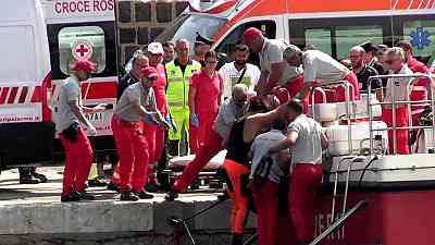 Tornado sinks superyacht, rescuers search for survivors off Italian coast