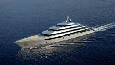 Mulder Design shares first details of flagship 115m White Coral superyacht design