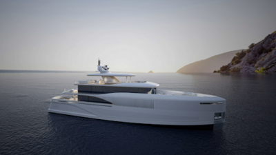 Fú: Studio Fancy by Dada’s 45 metre “minimalist” superyacht concept