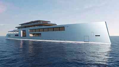 Introducing Sinot’s 138 metre super yacht concept Inspire