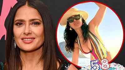 Salma Hayek Rings In 58th Birthday With Series of Thirst Traps