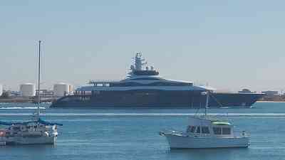 Mark Zuckerberg's MegaYacht 'Launchpad' Sets Sail in San Diego Bay, on Video