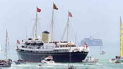 Inside the Royal Yacht Britannia, the royal family's luxurious private cruise ship known as a 'floating palace'