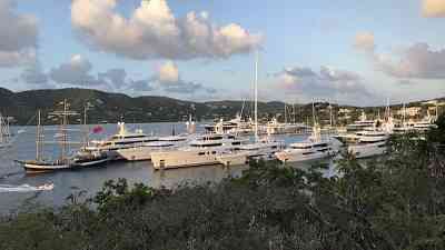 Largest superyachts attending the Antigua Charter Show 2024