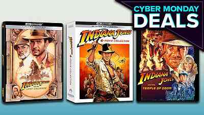 Indiana Jones 4K Steelbook Editions And Box Sets Get Nice Cyber Monday Discounts