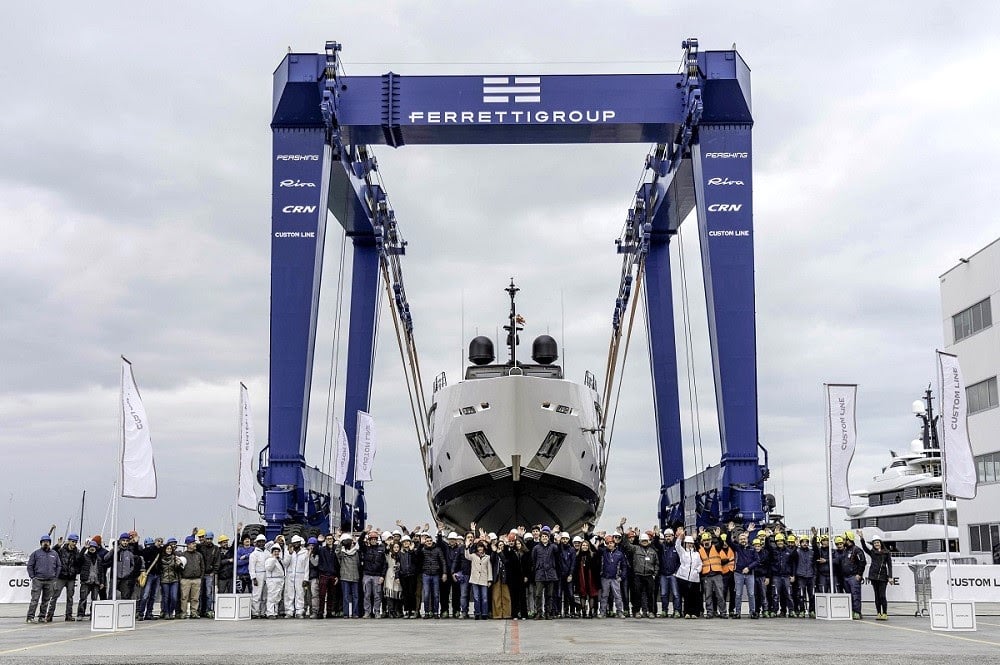 Ferretti Group launches Custom Line 106’ hull 14