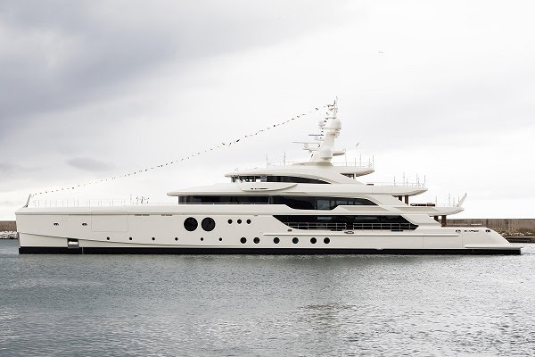 Benetti launches 67 metre custom super yacht