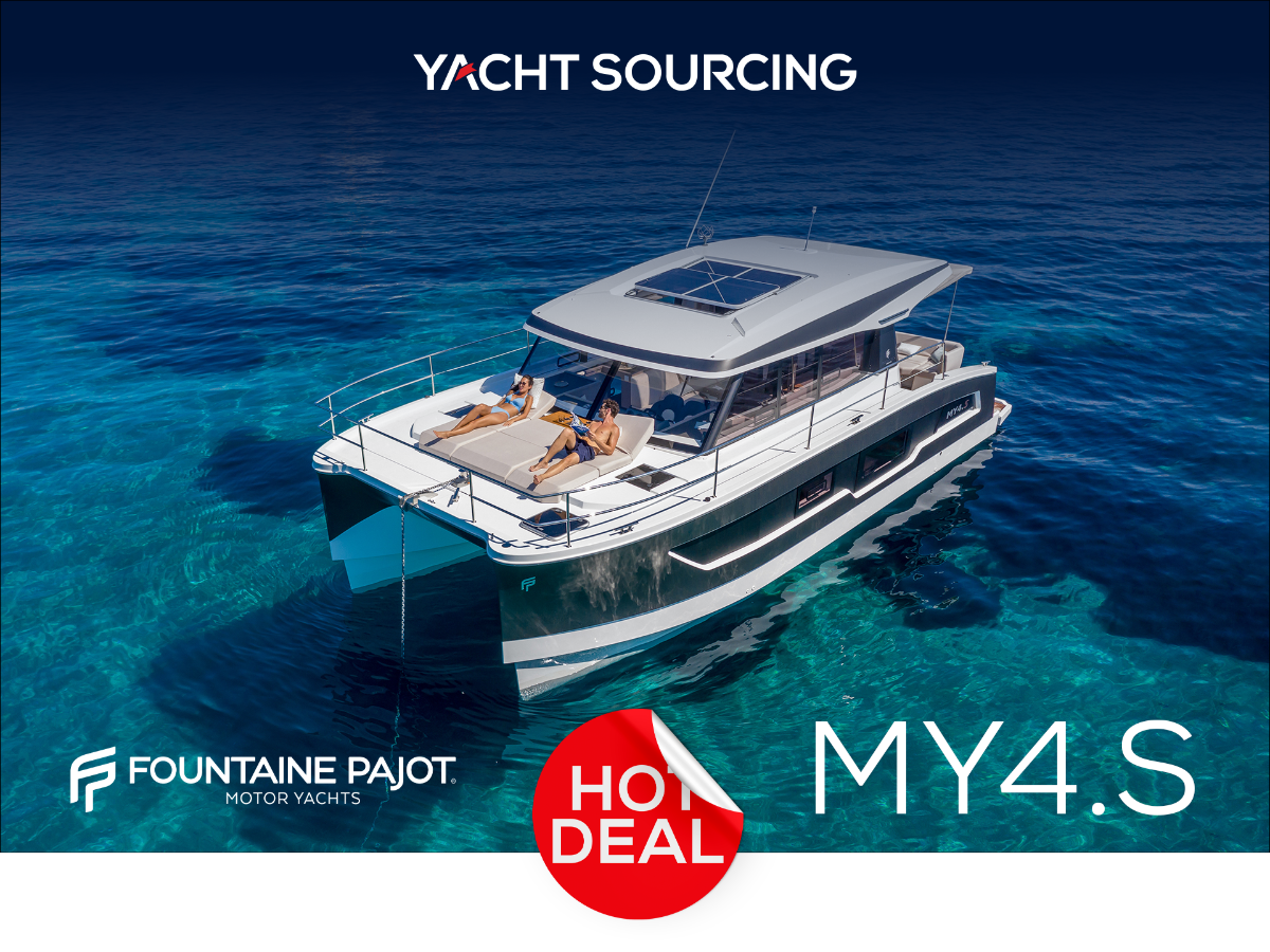 Catamaran Motor Yacht MY4.S Available Now!