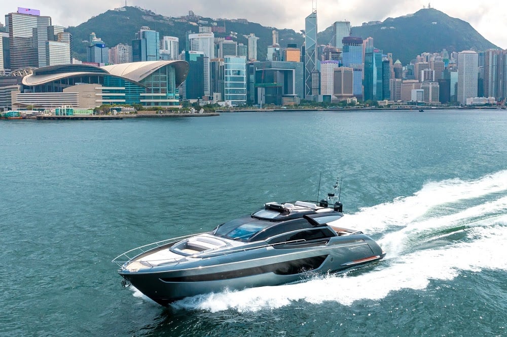 Asia’s first Riva 76’ Perseo Super proves lively performer