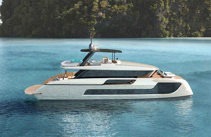 US Premiere Of The 70 Sunreef Power At The MIBS 2024