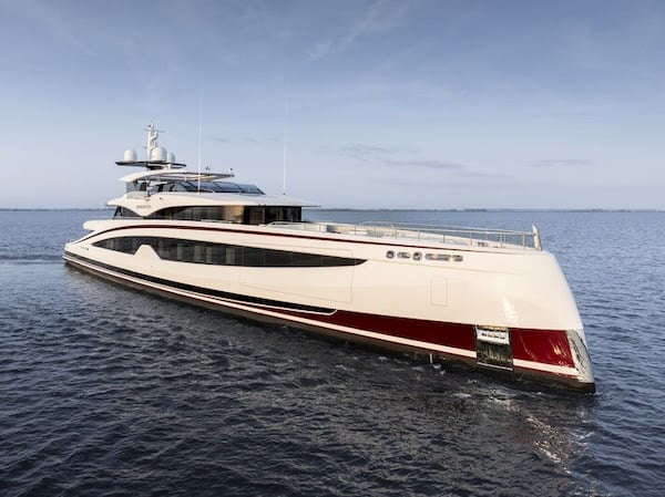 A first look inside 67 metre Heesen super yacht Sparta