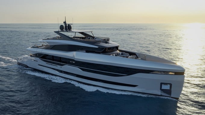 This New 131-Foot All-Aluminum Superyacht Lets You Take a Dip at Tip and Tail