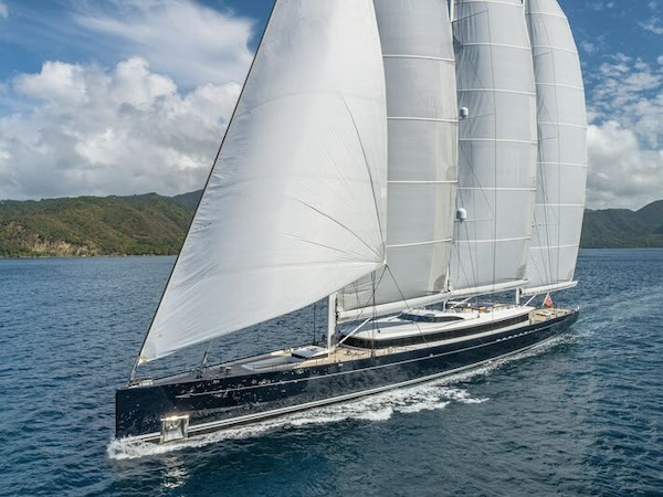 Onboard the 81 metre Royal Huisman sailing yacht Sea Eagle