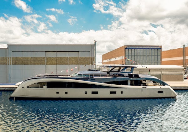 Rossinavi launches 43 metre hybrid-electric catamaran Seawolf X