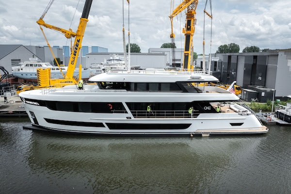 34 metre Van der Valk motor yacht One launched