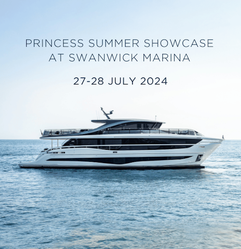 Visit the Princess Summer Showcase at Swanwick Marina, 27th - 28th July