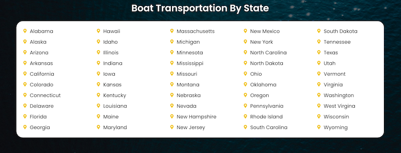 The Gold Standard in Yacht Transportation