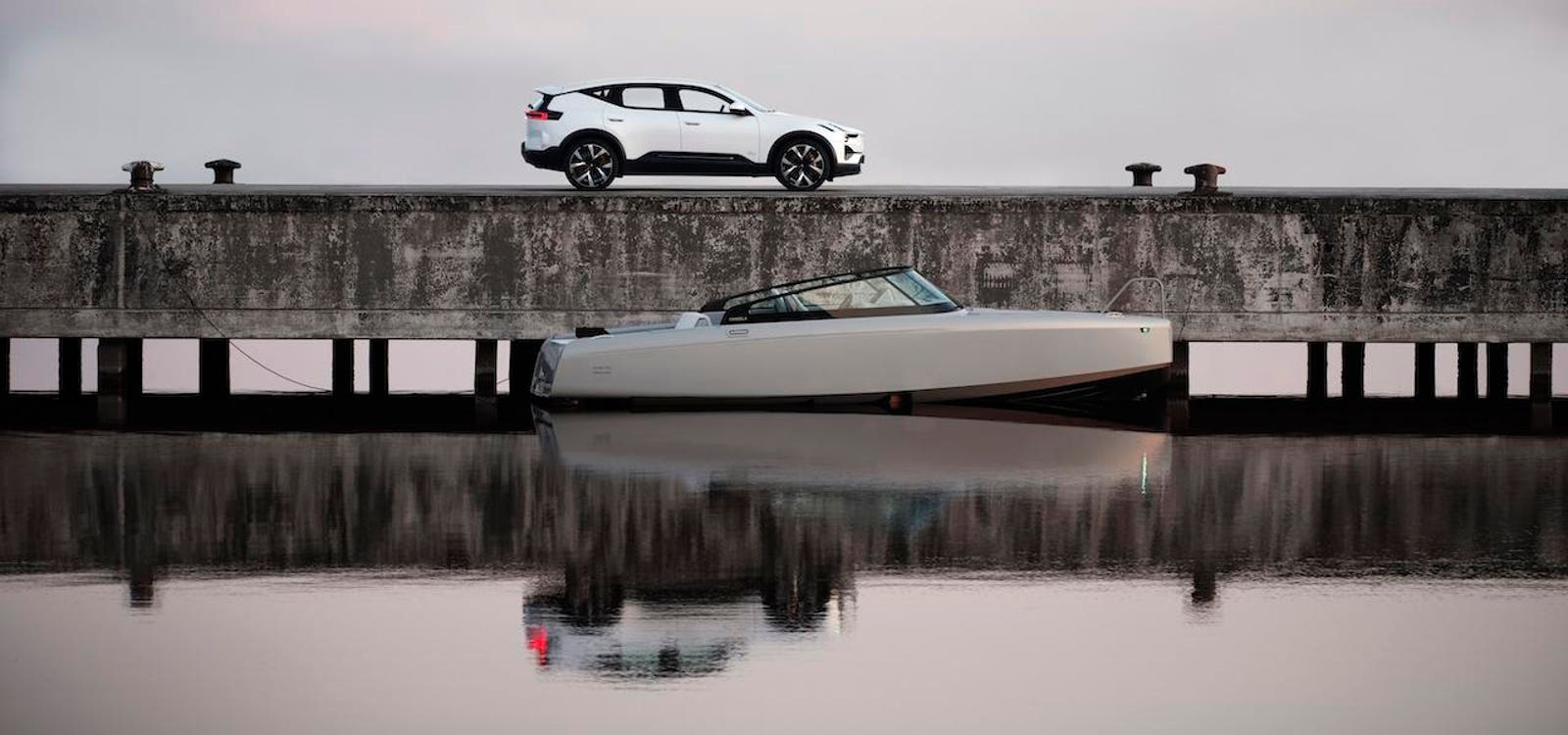 All-Electric Hydrofoiling Powerboat Collaboration Between Candela And Polestar Is Elegant, Efficient, And Emissions Free Too