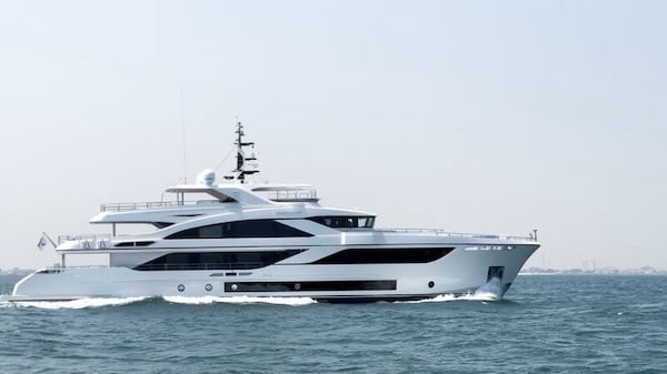 Sixth 43 metre Majesty 140 super yacht completes sea trials