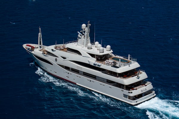 57 metre CRN super yacht Richar on the market