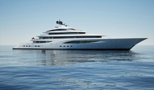 Dörries Yachts unveils 115 metre H2-designed super yacht concept Zephyr