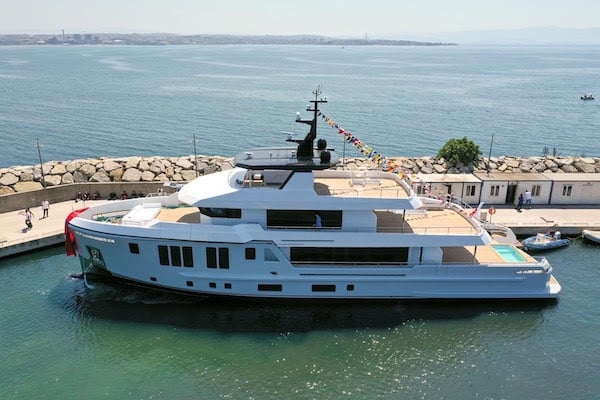 ART Shipyard launches 35m explorer yacht Bee